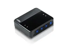 Aten Switch 4 x USB 3.1 m/kabler 4 Datamaskiner deler 4 xUSB 3.1 Porter
