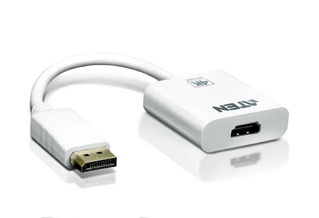 Aten Adapter DisplayPort > HDMI Aktiv Videokilde: DisplayPort DP++ 