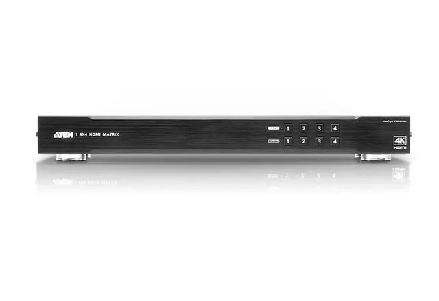 Aten Matrix 4x4 4K HDMI Auto 19" 10.2 Gbps EDID RS232 