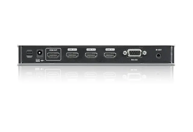 Aten Switch  4x1 HDMI Auto UHD 4K 10Gbps RS232 IR 1xKabel HDCP 2.2 
