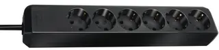Strømforgrener 6 Uttak 1,5 m PDU 16A SCHUKO - Økonomi