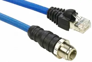 Planet M12 Kabel - 1.2 m M12 4-pin til RJ45