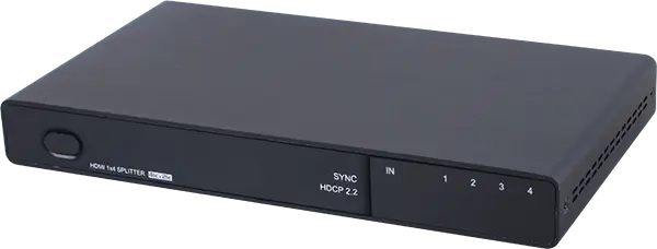 Cypress Splitter 1:4 HDMI UHD 4K60 10Gbps EDID HDCP 2.2 