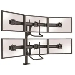 Chief Kontour K4 Bord 3x2Skjerm VESA Max 6x6,8 Kg Bolt Sort