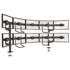 Chief Kontour K4 Bord 5x2Skjerm VESA Max 10 x6,8 Kg Bolt Sort