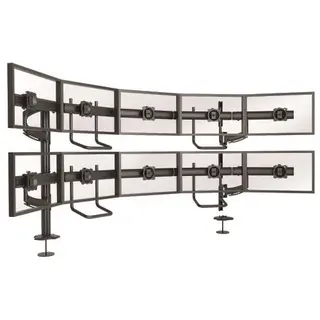 Chief Kontour K4 Bord 5x2Skjerm VESA Max 10 x6,8 Kg Bolt Sort