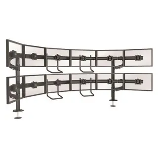 Chief Kontour K4 Bord 6x2Skjerm VESA Max 12 x6,8 Kg Bolt Sort