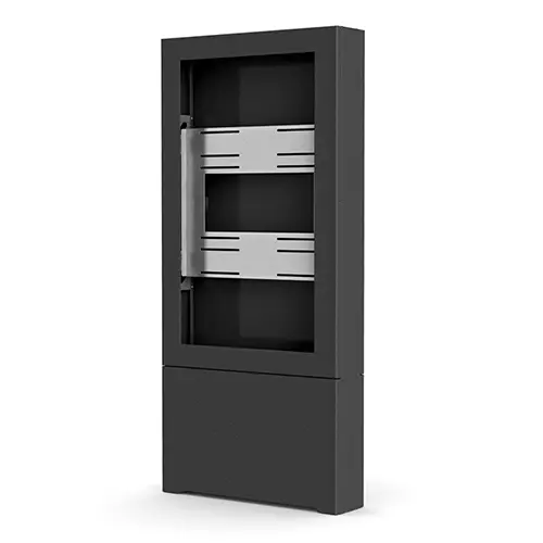 Chief Impact Gulv Skjermkabinett 55" Portrett Sort Maks 56kg 