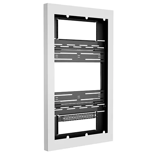 Chief Impact On-wall Skjermkabinett 46" Portrett Hvit Maks 45kg 