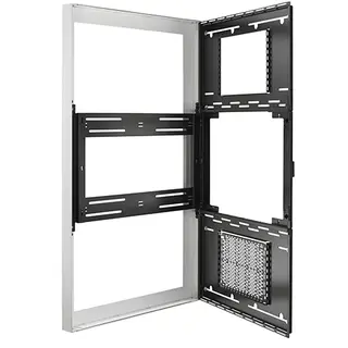 Chief Impact On-wall Skjermkabinett 49" Portrett Hvit Maks 56kg