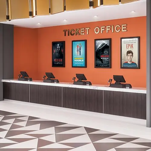 Chief Impact On-wall Skjermkabinett 50" Portrett Hvit Maks 56kg 