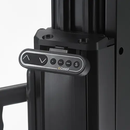 Chief Gulv XL Mobil El-justering Universal Sort Max 140 Kg 