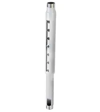 Chief Søyle 150 - 210 cm Hvit Justerbar lengde