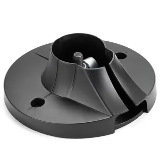 Chief Takplate Flat Pin-Connect Lavprofil Max 34 Kg Sort