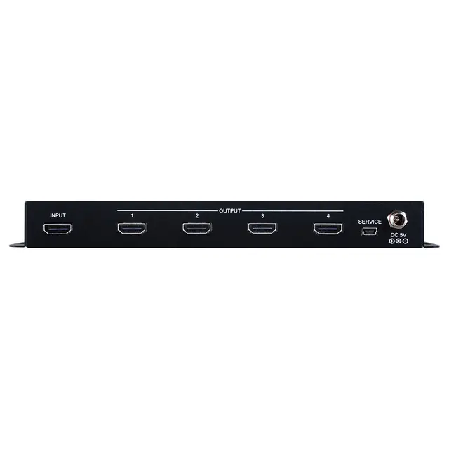 Cypress HDMI Splitter 4Port 4K60 4:4:4 18 Gbps, HDCP 2,2 
