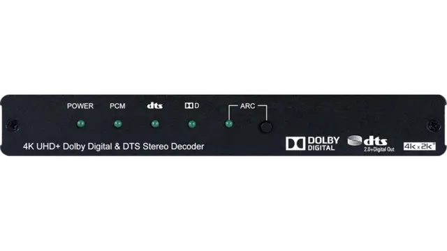 Cypress De-Embedder HDMI 4K 3D 2.0 HDMI til HDMI Analog 2.0 RS-232 EDID 