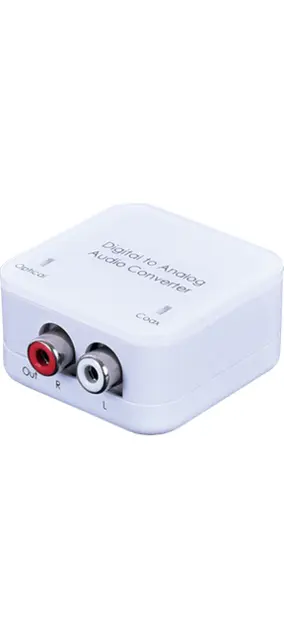 Cypress Konverter Audio Digital > Analog S/PDIF TosLink > Stereo Audio L/R 