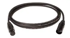 Klotz DMX 5FX/5MX Sort - 2m 5-pin XLR