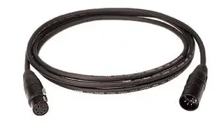 Klotz DMX 5FX/5MX Sort - 2m 5-pin XLR
