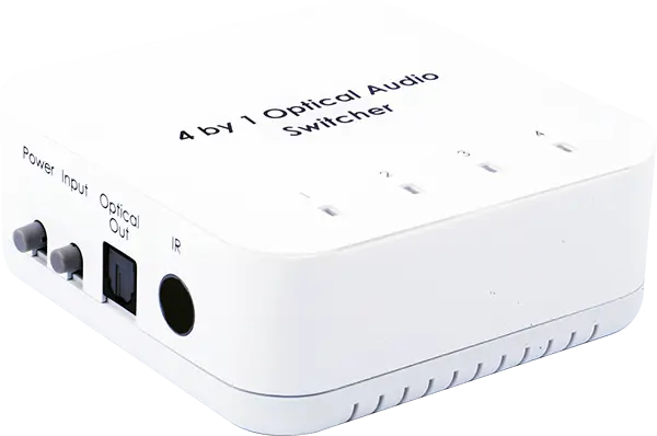 Cypress Switch 4x1 Audio Digital S/PDIF TOSLink IR Remote 
