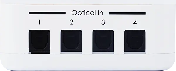 Cypress Switch 4x1 Audio Digital S/PDIF TOSLink IR Remote 