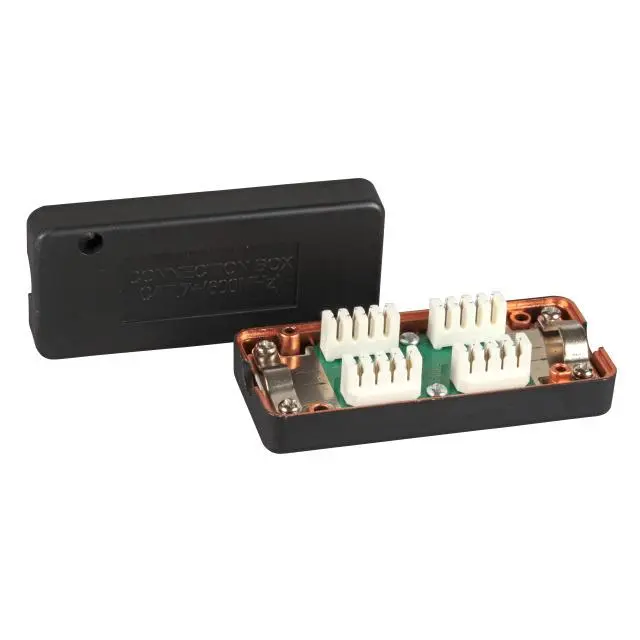 EFB Koplingsboks Cat.7 Cat.7 Max 600MHz Sort 