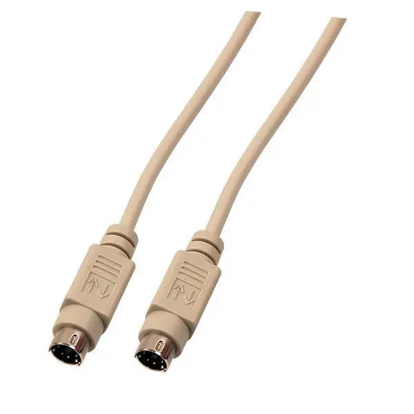 Tastatur/Mus PS2 Kabel -  5,0 m PS2 Plugg - PS2 Plugg 