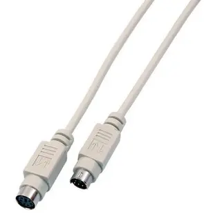 Tastatur/Mus PS2 Skjøtekabel -  2,0 m PS2 Plugg - PS2 Kontakt