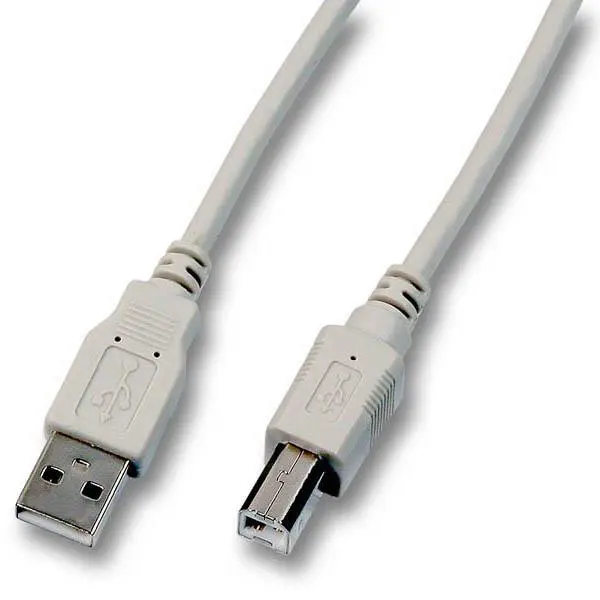EFB USB2 Kabel A-B -  1.8 m, Grå 