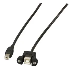 EFB USB2 Kabel B-B - 0,5 m skjøt B-B USB Skjøtekabel