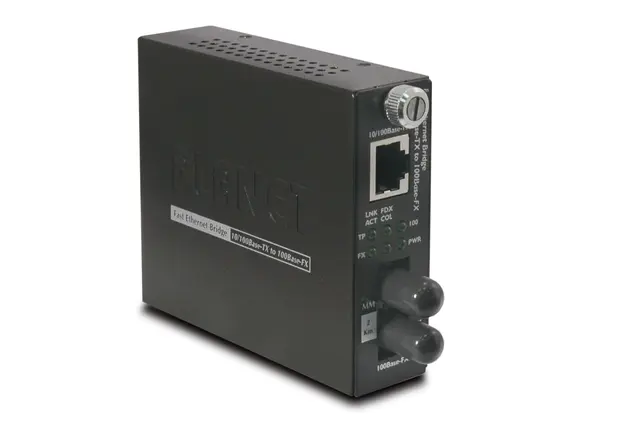 Planet Konverter 100TX - 100FX MM ST 10/100TX - 100FX  2 km SMART 