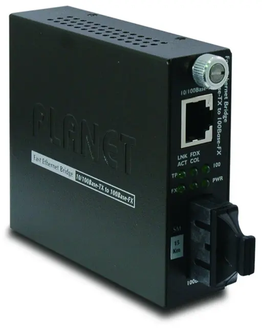 Planet Konverter 100TX - 100FX SM SC 10/100TX - 100FX 15 km SMART 