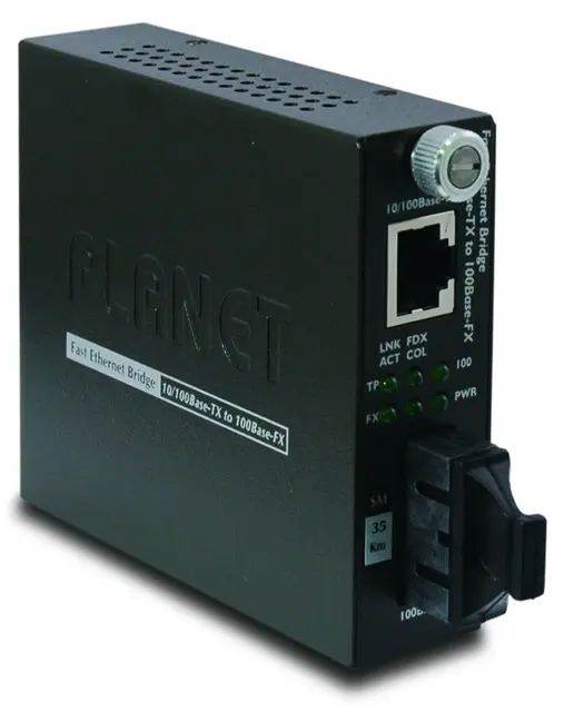 Planet Konverter 100TX - 100FX SM SC 10/100TX - 100FX 35 km SMART 