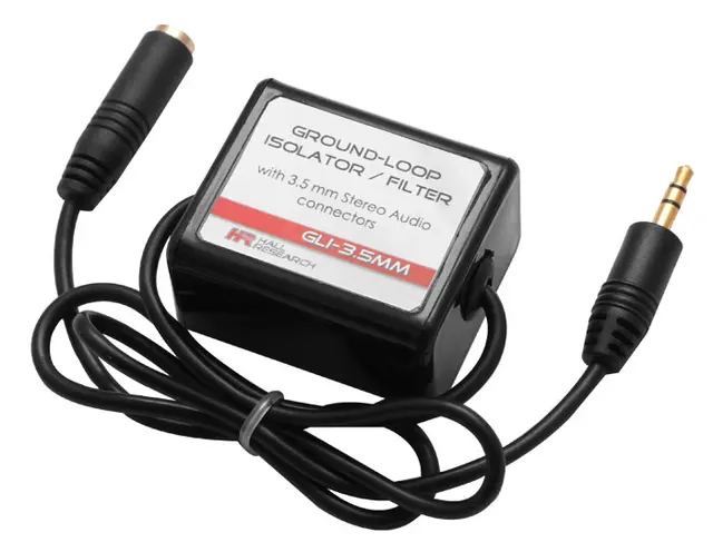 HRT Isolator - Audio Stereo 3,5mm Ground-Loop Isolator Filter 3,5mm 