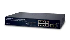 Planet Switch  8-p Gigabit 8xPoE 2xSFP Layer2 B100-120W
