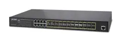 Planet Switch 24-p Gigabit 24xSFP 8xTP Layer2+ VLAN QoS IGMP