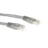 UTP Patch Cat.6 -  2,0 m Grå Nettverkskabel 250MHz 24AWG