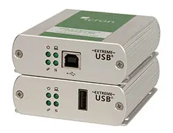 Icron Extender USB2 Tx/Rx CAT5e/6/7/LAN 1xTP Max 100 m Ranger 2301GE-LAN REX