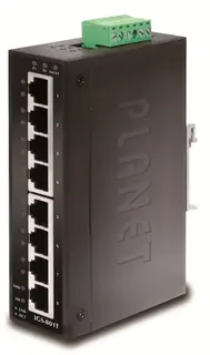 Planet Switch  8-p Gigabit Layer2 Industri IP30 DIN