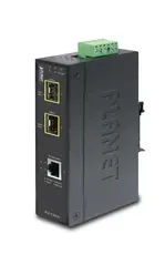 Planet Konverter 1000TX - 1000SFP 1xTX 2xSFP DIN IP30 R.Power