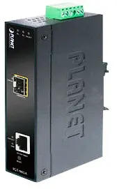 Planet Konverter 1000TX - SFP 10/1000TX - miniGBIC IP30 DIN -30 - 75C