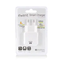 Ewent Universal USB lader 2-Port 2xUSB 2.4A