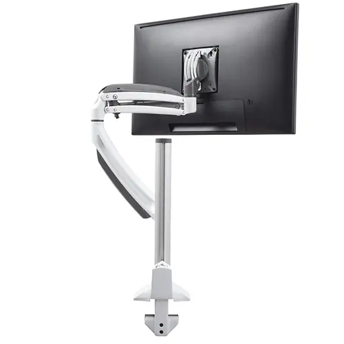 Chief Kontour K1 Bord 1xSkjerm Søyle VESA Max 9 Kg Klemme/Bolt Hvit 