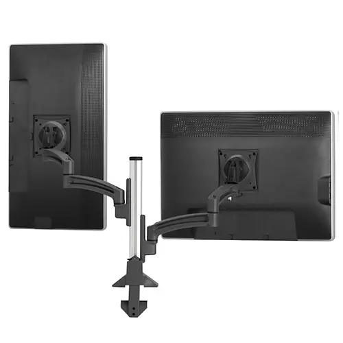 Chief Kontour K2 Bord 2xSkjerm Klemme VESA Max 2x9 Kg Klemme/Bolt Sort 