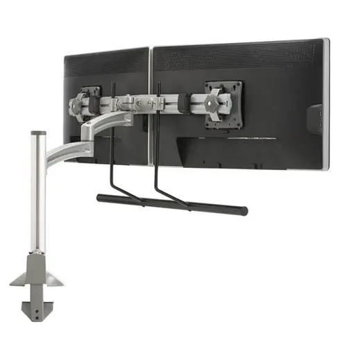 Chief Kontour K2 Bord 2xSkjerm Klemme VESA Max 2x6.8 Kg Klemme/Bolt Sølv 