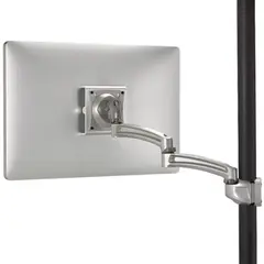 Chief Kontour K2 Søyle 1xSkjerm 422mm VESA Max 18 Kg Sølv