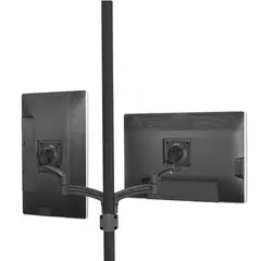 Chief Kontour K2 Søyle 2xSkjerm 422mm VESA Max 2x11 Kg Sort