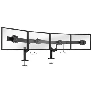 Chief Kontour K4 Bord 4xSkjermH VESA Max 4x6,8 Kg Bolt Sort