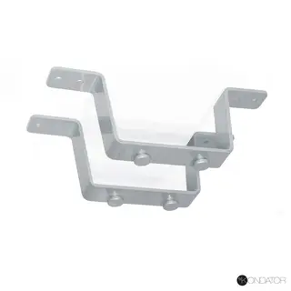 Kondator Distanse stykke 65mm Sølv Par