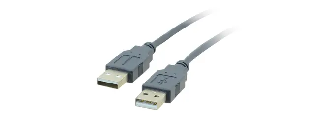 Kramer USB2 Kabel A-A -  4,6 m A-A USB Kabel Sort 